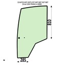 СТЕКЛО ДВЕРИ ЛЕВОЕ ПРАВОЕ SCHAFFER 450 670 930 T