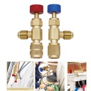 Комплект клапанов холодного наполнения R410a Переходник R22 1/4