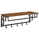 Wieszak ścienny wisząca półka LOFT