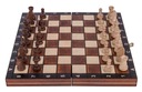 КВАДРАТ Деревянные шахматные фигуры, МАГНИТНЫЕ - Обожженные