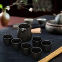 Keramická čajová kanvica Japonský odolný čajník so sitkom na čaj so 6 šálkami Hmotnosť (s balením) 1.015 kg