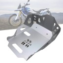 SKID MOTORCYCLE BASH PLATE PROFESSIONAL ZASTEPUJE PROTECTION ENGINE SILVER  photo 7