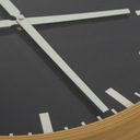 Vintage nástenné hodiny jednoduché tmavomodré staničné veľké elegantné klasické Celková šírka 40 cm