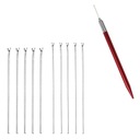 Narzędzie do włosów dla lalek z 1x prętem do