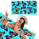 БОЛЬШОЕ БЫСТРОСЫХАЮЩЕЕ ПЛЯЖНОЕ ПОЛОТЕНЦЕ 90Х170, МИКРОФИБРА, XL УЗОРЫ %