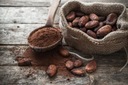 Натуральное какао 500г алкализированный обезжиренный темный порошок