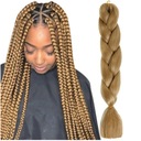 Синтетические волосы для длинных косичек БЛОНДИНКА