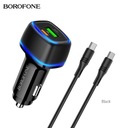 BZ14A CHARGER USB PD20W QC3.0 + CABLE TYPE-C PD 