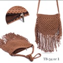 HIT Boho Элегантная плетеная сумка-корзина на плечо