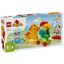 LEGO Duplo 10412 Большие кубики «Поезд с лошадьми» для детей 2, 3, 4 лет