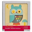 Petit Collage: drevené puzzle sova Little Owl EAN (GTIN) 736313545012