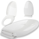 СИДЕНЬЕ ДЛЯ УНИТАЗА МЕДЛЕННО ЗАКРЫВАЮЩЕЕСЯ, СИДЕНЬЕ ДЛЯ УНИТАЗА