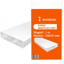 ВЕНТИЛЯЦИОННЫЙ КАНАЛ ПЛОСКИЙ 220х55 ПРЯМОУГОЛЬНЫЙ 1 м