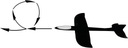 Samolot Jamara styropianowy Szybowiec Rzutka 48 cm Marka Jamara