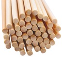Ватные палочки 38см и 4мм 100шт круглые бамбуковые палочки