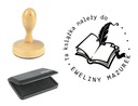 КРУГЛАЯ ПЕЧАТЬ EX LIBRIS ПЕЧАТЬ 5 СМ