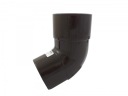 Колено желоба фи 100/67° коричневое c.RAL8019 РАСПРОДАЖА