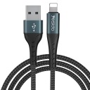 Кабель USB Lightning 2.4A для Iphone 200 см в оплетке