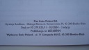 FIAT PANDA 4X4 ІНСТРУКЦІЯ ОБСЛУГОВУВАННЯ UZUPELNIENIE INSTRUKCJI PL ОРИГІНАЛ 2004R  (17865865048) фото min 11