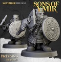 Dwarfs Huscarls #4 - Highlands Miniatures
