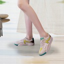Dámske tenisky Svetlé topánky na chôdzu Dĺžka vložky 0 cm