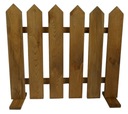 Забор - Светло-коричневый