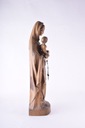 Madonna z Dzieckiem z różańcem XXw 60 cm Rodzaj rzeźba pełna
