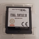 Final Fantasy III + Final Fantasy XII Revenant Wings, Nintendo DS Wersja gry pudełkowa