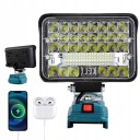 ФАРА РОБОЧА ГАЛОГЕН LED (СВІТЛОДІОД) Z 2XUSB PRZENOSNA BUDOWLANA ПОТУЖНА  (18151299208) фото min 13