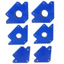 УГЛОВОЙ КРОНШТЕЙН НАБОР МАГНИТНЫХ СВАРОЧНЫХ ДЕРЖАТЕЛЕЙ X 6 шт.