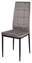 Stół rozkładany i 6 krzeseł tapicerowanych WELUR Kod producenta IK-07 C-2