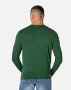 Elegancki Cienki Sweterek V-neck Sweter Męski Gładki w Serek S1S C326 r XL