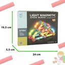 Magnetické kocky LED magnetic sticks veľké svietiace tyčinky pre malé dz Značka Kontext