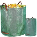 САДОВАЯ СУМКА-КОРЗИНА ДЛЯ ЛИСТЬЕВ, БОЛЬШАЯ ТРАВА, 120Л