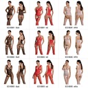 ECO BS013 red - czerwony bodystocking Nazwa koloru producenta czarny