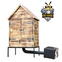 WODZOK ДОМАШНЯЯ ДЕРЕВЯННАЯ КОПИЛКА С ПЕЧЬЮ, БОЛЬШОЙ КОМПЛЕКТ