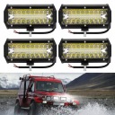 HEADLIGHT WORKING PANEL LED BAR 16,5CM 400W 12 24V PROJECTOR QUAD  photo 15