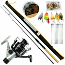 НАБОР СПИННИНГ Jaxon КАТУШКА ДЛЯ РЫБАЛКИ УДОЧКА 5x листовой металл