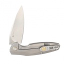 Нож Ruike M105-TZ серебристый туристический EDC N690