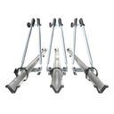 3X MALETERO DE TECHO AL ROWER SOPORTE BICICLETAS TECHO 