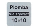 НАКЛЕЙКИ ГАРАНТИЙНЫЕ ПЕЧАТИ 10x10 VOID MAT 1000ШТ.
