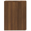 vidaXL Lekárenská skrinka, hnedý dub, 20x45,5x60 cm Výška nábytku 1 cm