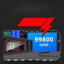 JUMP СТАРТЕР СТАРТЕР BOOSTER КОМПРЕСОР АВТО POWERBANK 12V  (18814550397) фото min 11