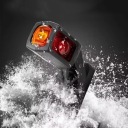 ФАРА ГАБАРИТ ДІОДНА OBRYSOWKI LED (СВІТЛОДІОД) DO ПРИЧІП ROGI 3 ЛАВЕТИ 12-24V  (18828217348) фото min 8