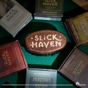 Скребок для бороды Slick Haven из натуральной щетины.