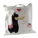 хлопковая сумка с принтом 2 LAMY, многоразовая сумка для покупок x1