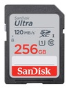 КАРТА ПАМЯТИ SANDISK SDXC 256 ГБ ULTRA 120 МБ C10