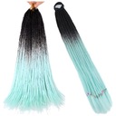 НАРАЩИВАНИЕ ВОЛОС ОМБРЕ С ТОЛСТЫМИ КОСАМИ