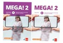 МЕГА! 2 УЧЕБНИК + РАБОЧАЯ ТАБЛИЦА LEKTORKLETT KLETT НЕМЕЦКИЙ НАБОР