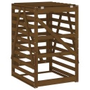 ШКАФ ДЛЯ МУСОРНОГО ВЕДРА МЕДОВО-КОРИЧНЕВЫЙ 84X90X128 5 СМ